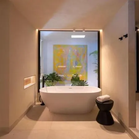 アパート Hanza Tower Baobab Spa & Pool Jacussi Sauna *